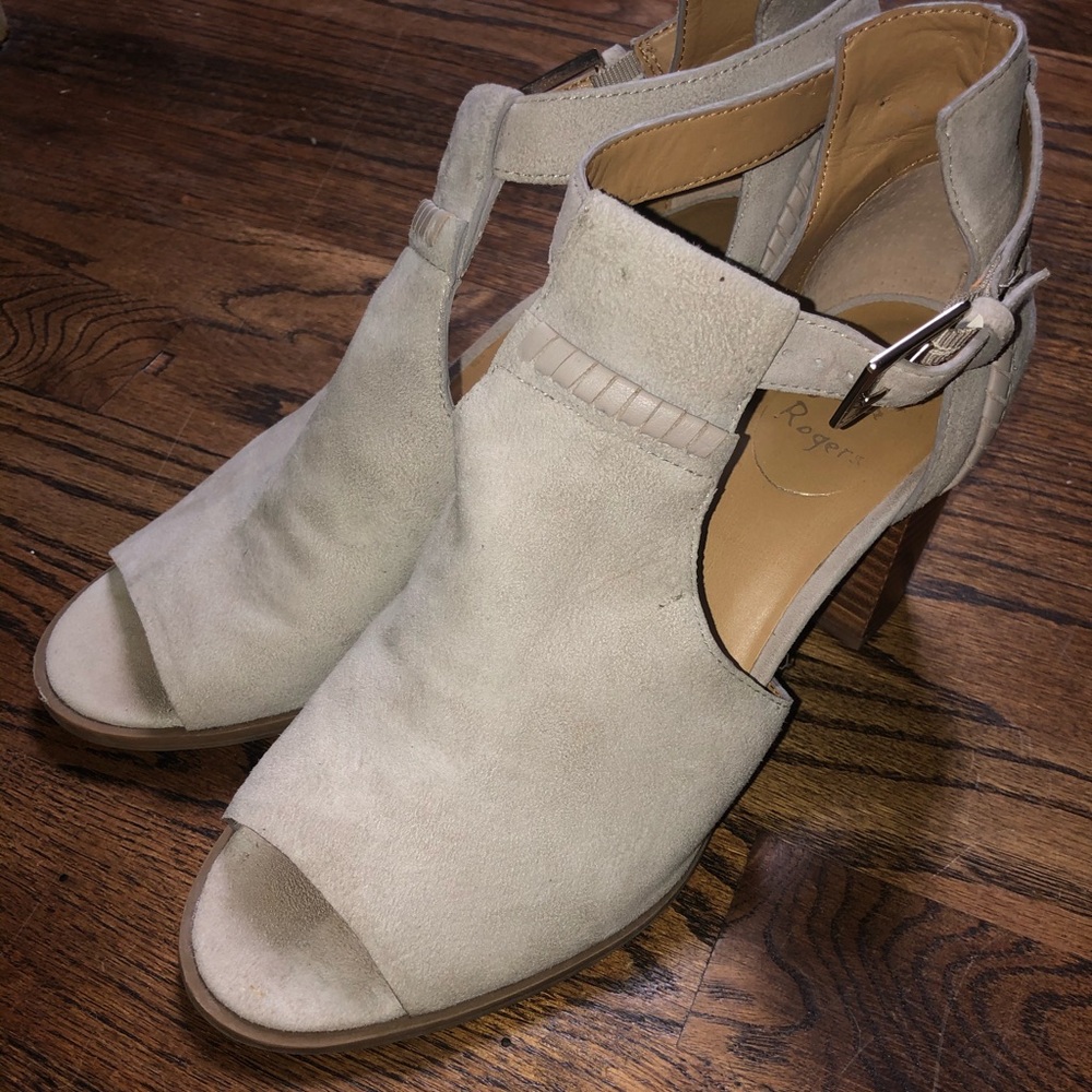 Jack Rogers Peepe Toe High Heel Sandals Wom Size 7